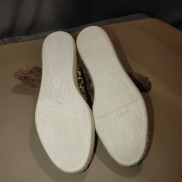 Dr. Scholls Be Energized Womens Leopard Print Slip On Espadrilles Size 8.5 - Picture 3 of 10